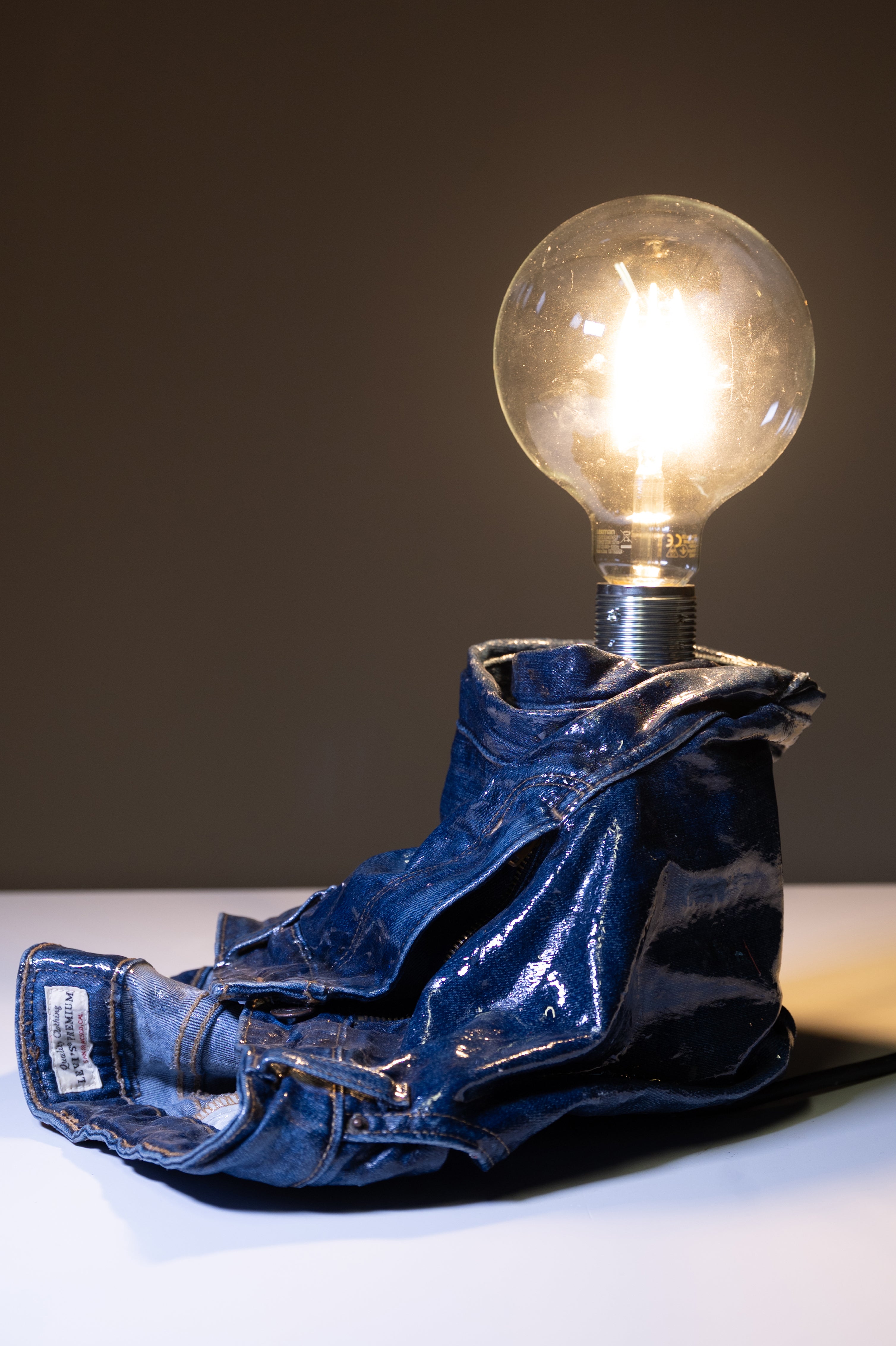 Jeans Lamp blue